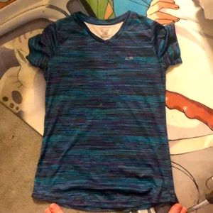 T-shirt blue and purple